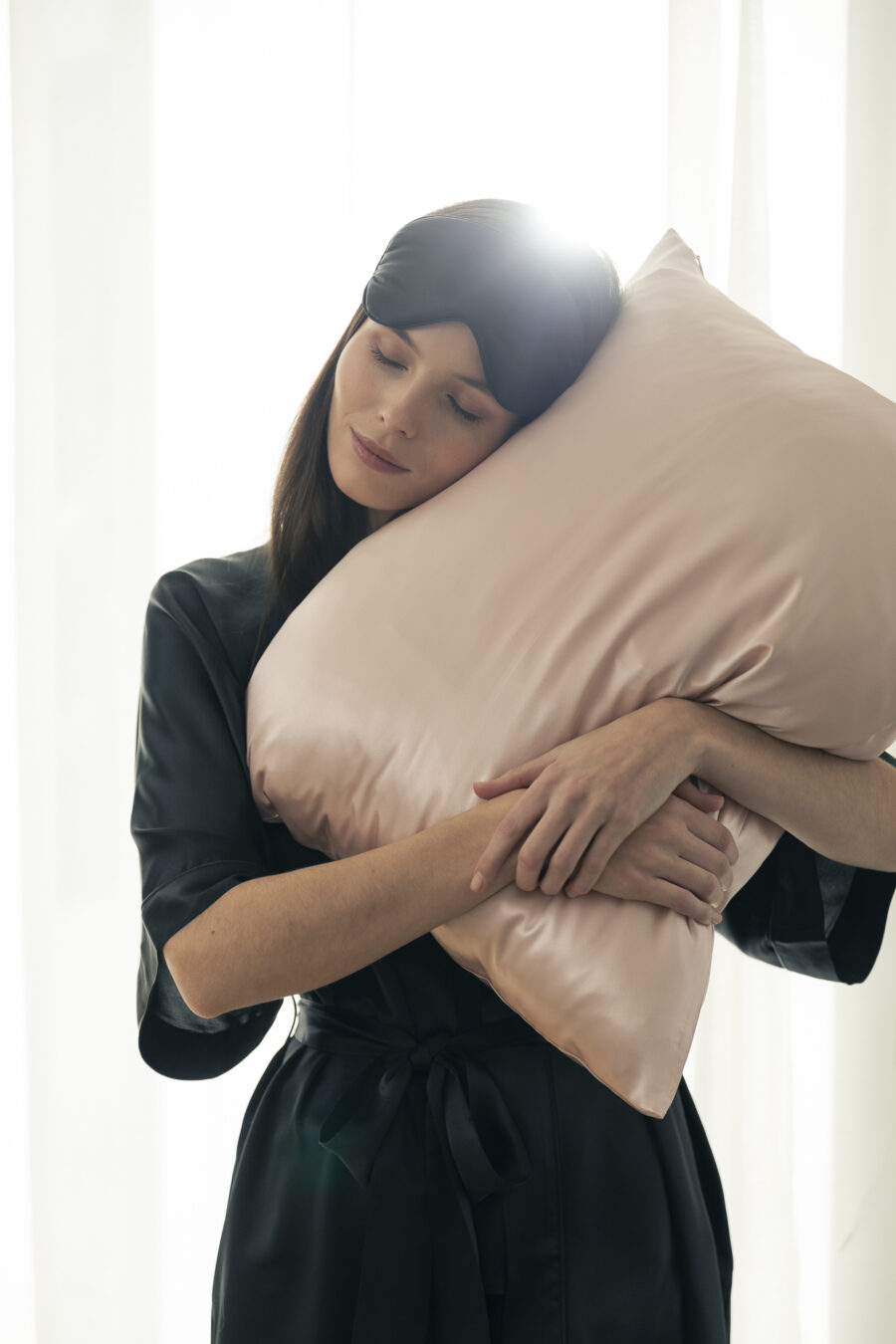 Moonsilk siidist padjapüür roosa 22 momme