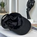 Mulberry silk lined peaked hat