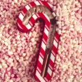 052-Moonsilk-candycane-6U0A1748 Kinkekomplekt "Candy Cane" - 4 mini juuksekummi, 1 scrunchie ja huulepalsam