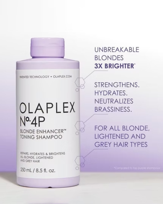 6-1 Olaplex No.4P Blonde Enhancer tooniv šampoon 250ml