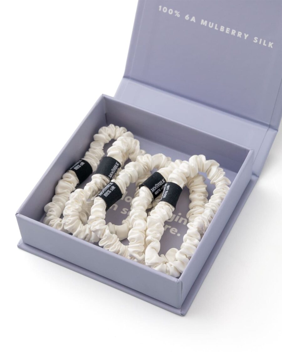 Siidist mini juuksekummide komplekt (5tk)