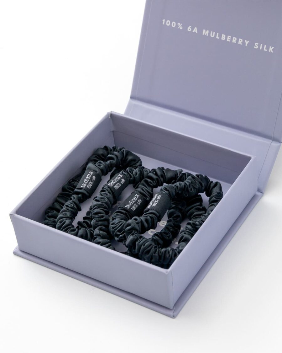 Siidist mini juuksekummide komplekt (5tk)
