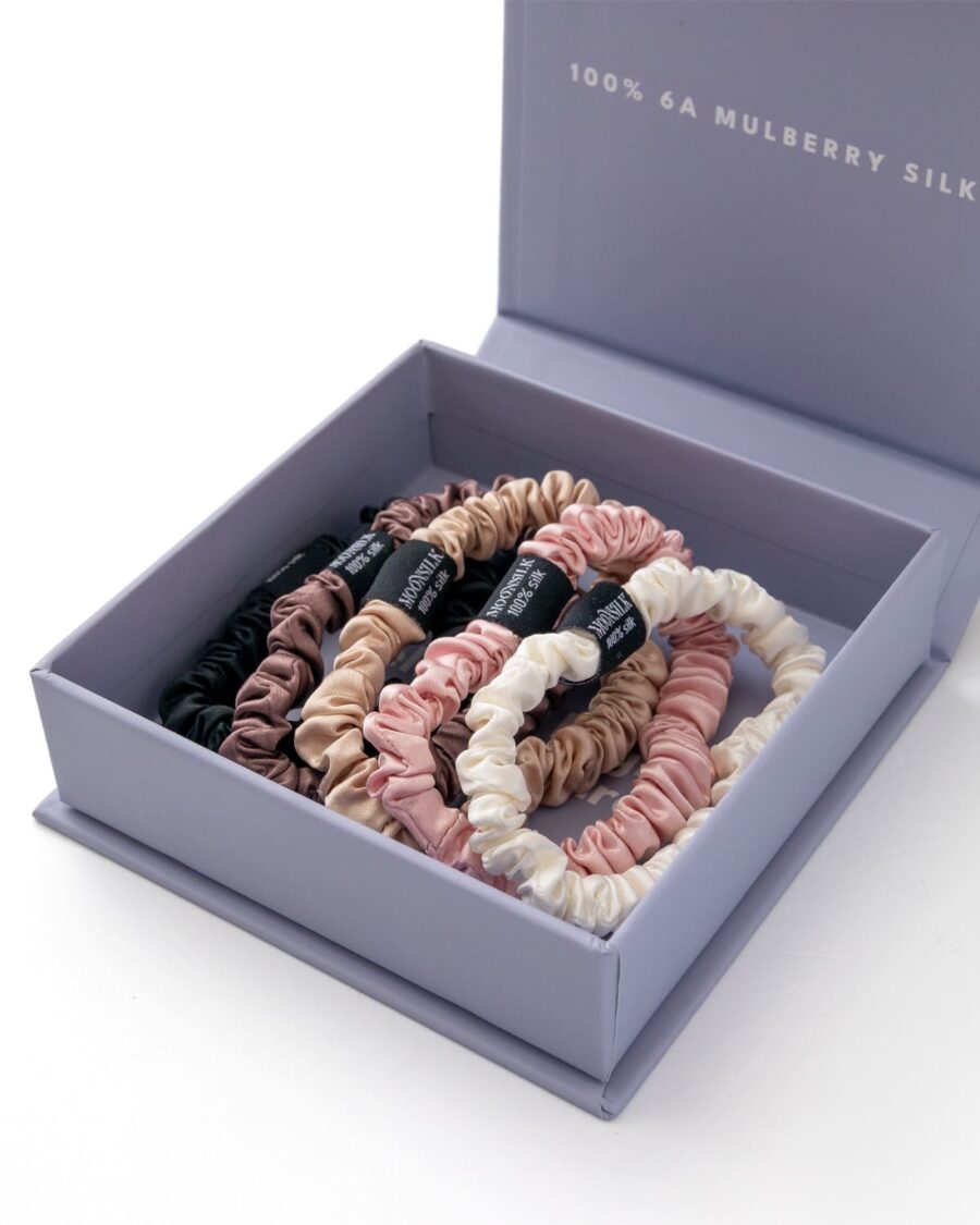 Siidist mini juuksekummide komplekt (5tk)