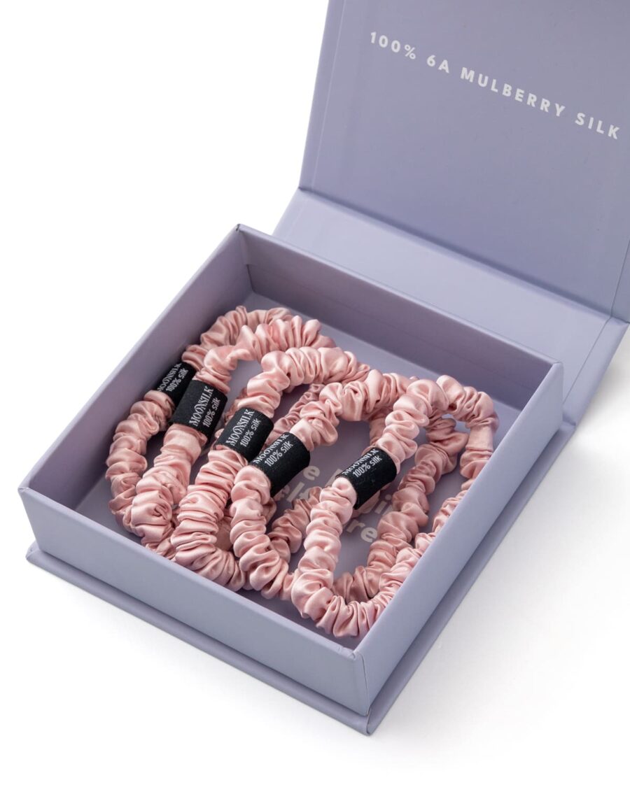 Siidist mini juuksekummide komplekt (5tk)